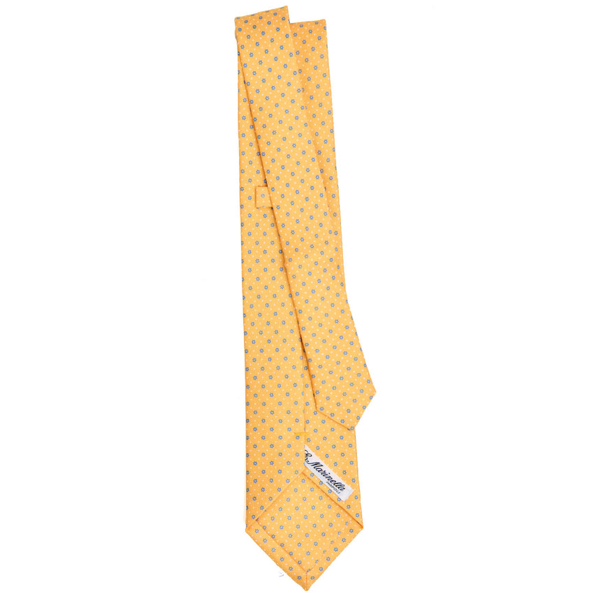 YELLOW EXTRA LONG SARTORIAL SILK TIE