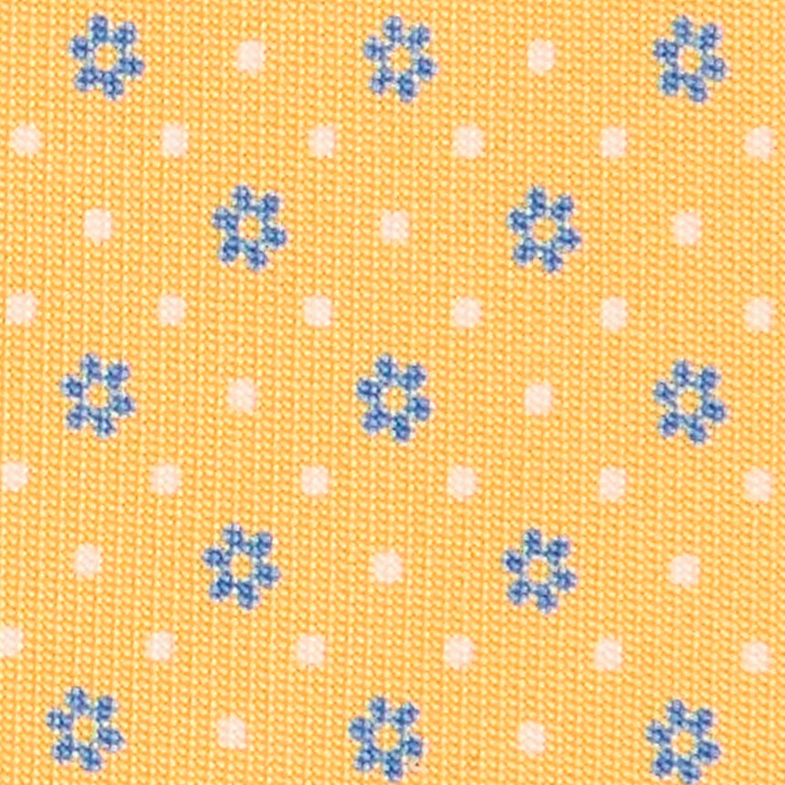 YELLOW EXTRA LONG SARTORIAL SILK TIE