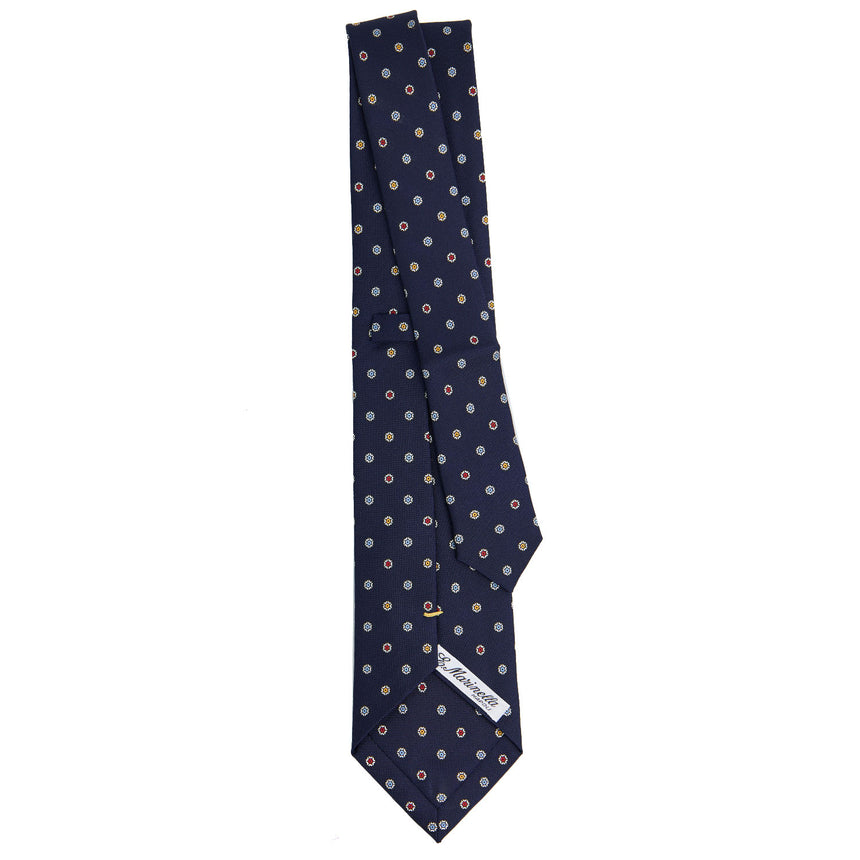 DARK BLUE EXTRA LONG SARTORIAL SILK TIE