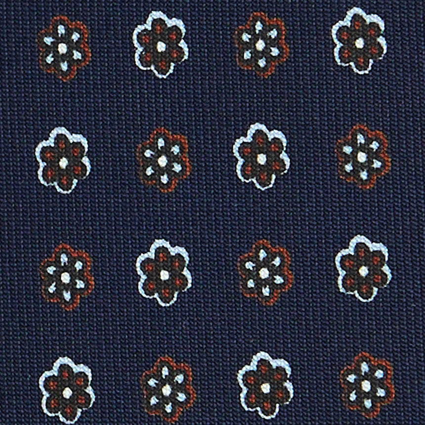DARK BLUE EXTRA LONG SARTORIAL SILK TIE