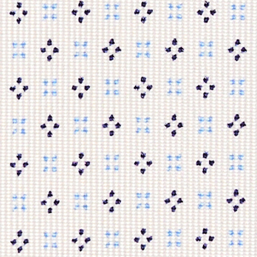 WHITE EXTRA LONG SARTORIAL SILK TIE