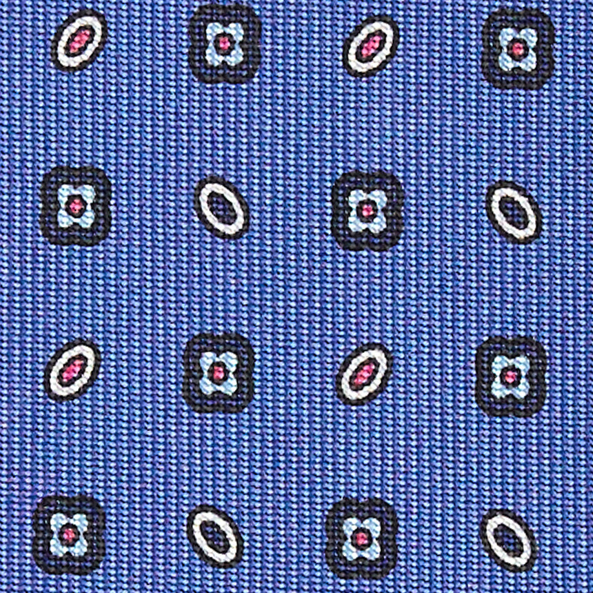 CRAVATTA SARTORIALE EXTRA LONG IN SETA AZZURRO POLVERE