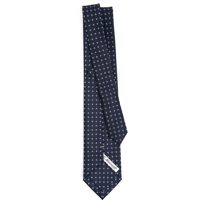 DARK BLUE EXTRA LONG SARTORIAL SILK TIE