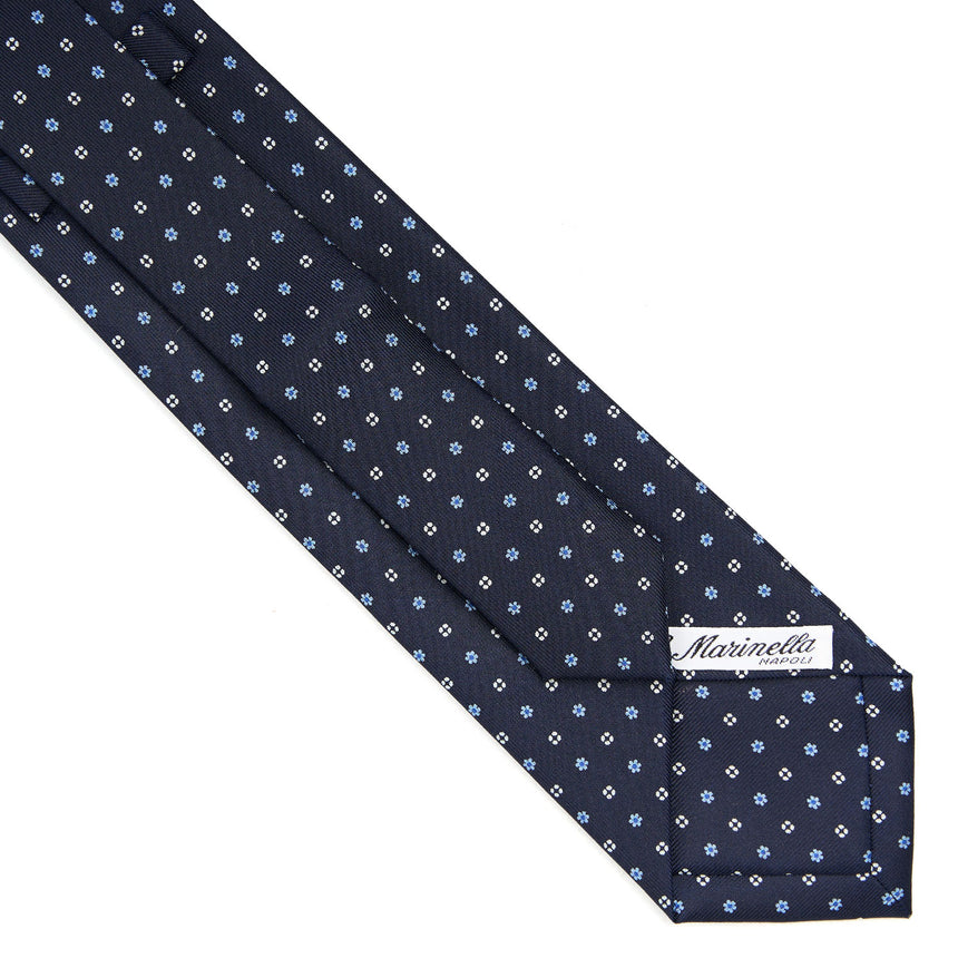 DARK BLUE EXTRA LONG SARTORIAL SILK TIE