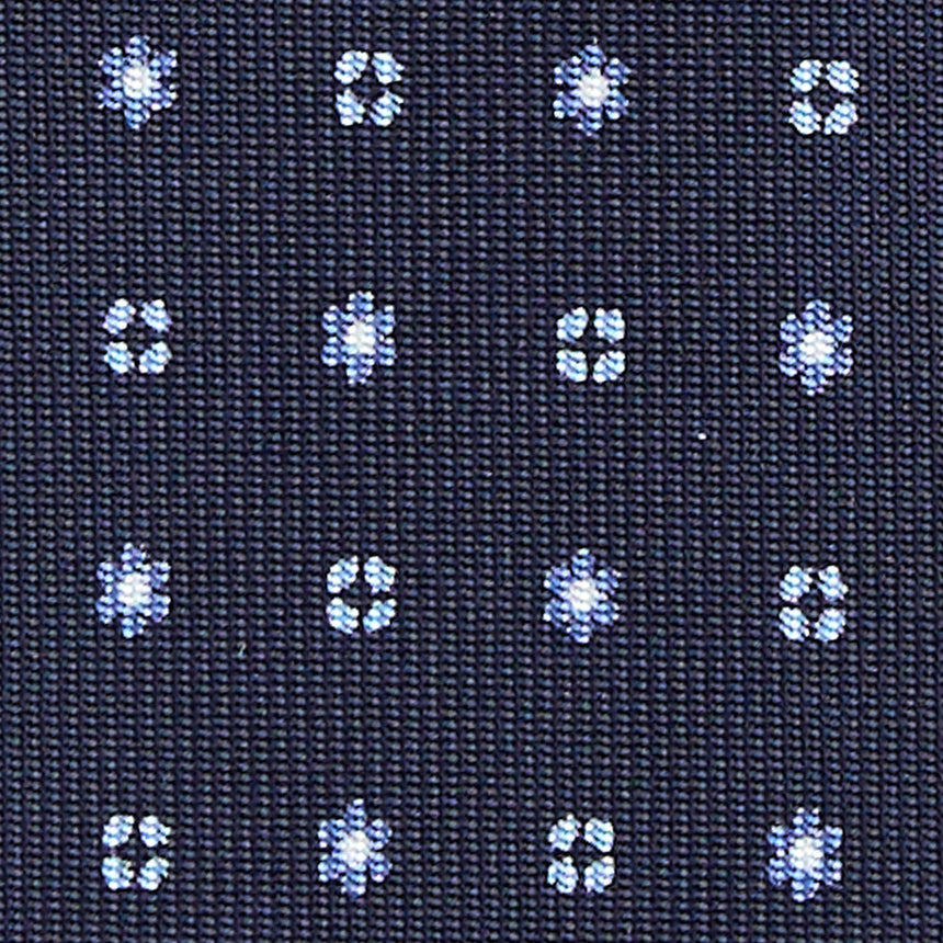 DARK BLUE EXTRA LONG SARTORIAL SILK TIE