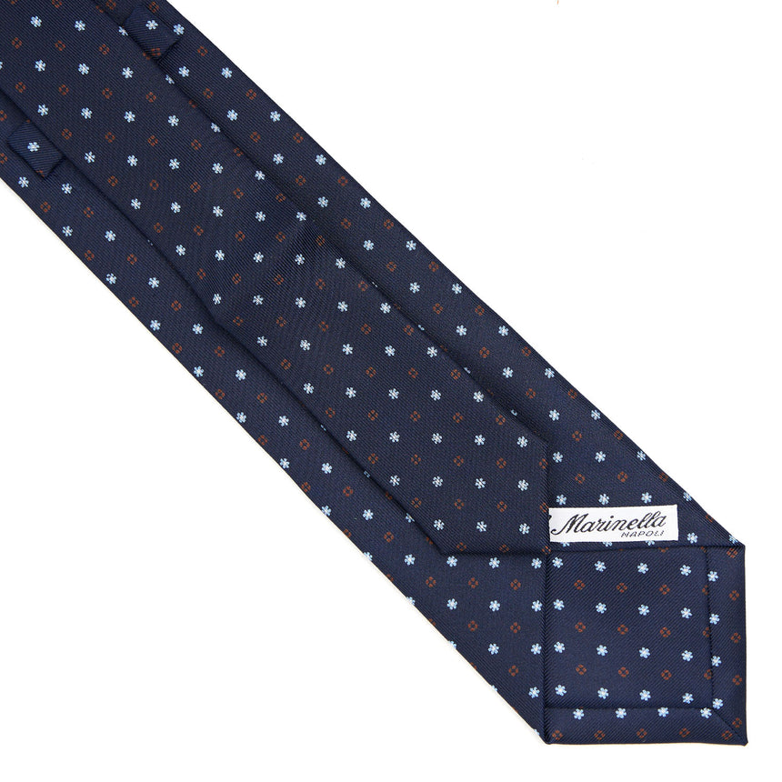 DARK BLUE EXTRA LONG SARTORIAL SILK TIE