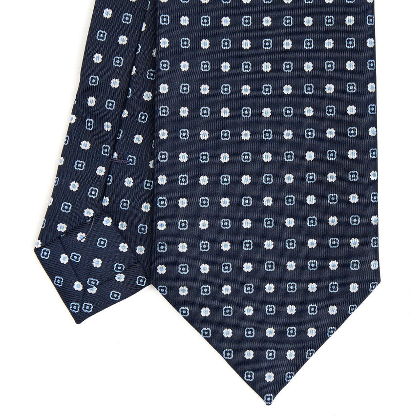 DARK BLUE EXTRA LONG SARTORIAL SILK TIE
