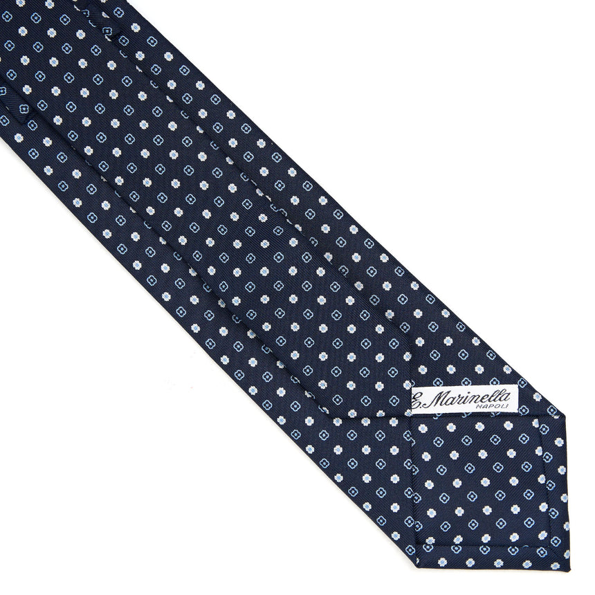 DARK BLUE EXTRA LONG SARTORIAL SILK TIE