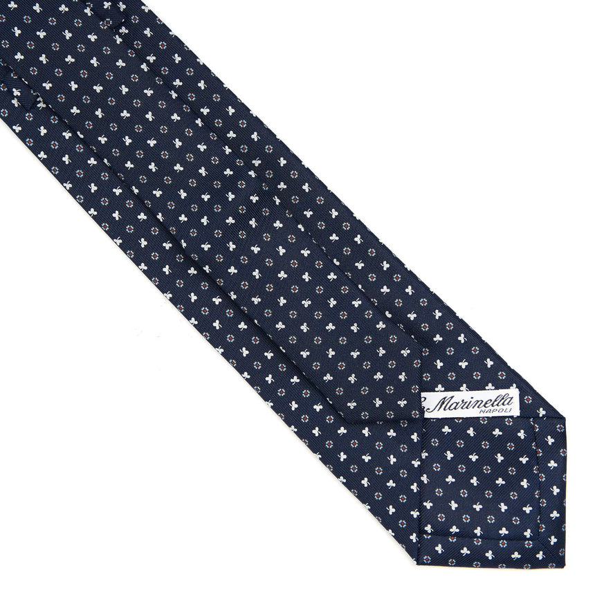 DARK BLUE EXTRA LONG SARTORIAL SILK TIE
