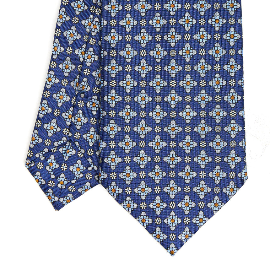BLUE EXTRA LONG SARTORIAL SILK TIE