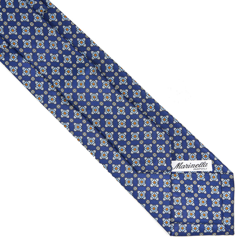 BLUE EXTRA LONG SARTORIAL SILK TIE