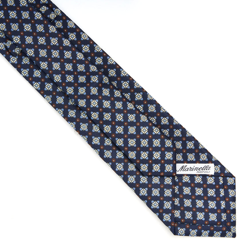 BLUE EXTRA LONG SARTORIAL SILK TIE