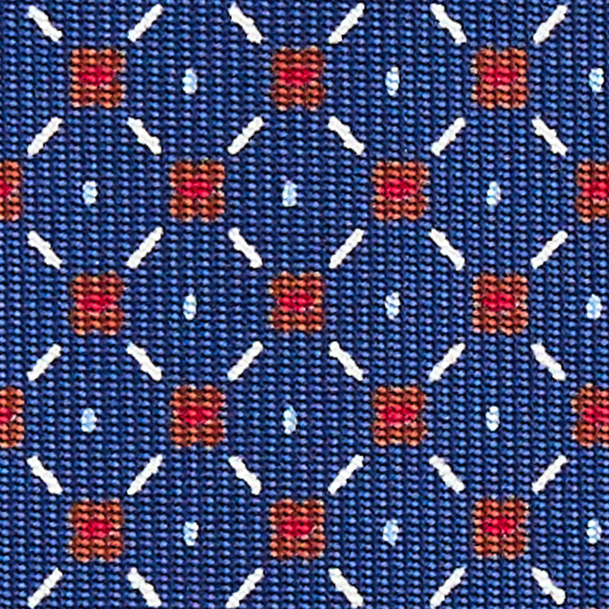 BLUE EXTRA LONG SARTORIAL SILK TIE