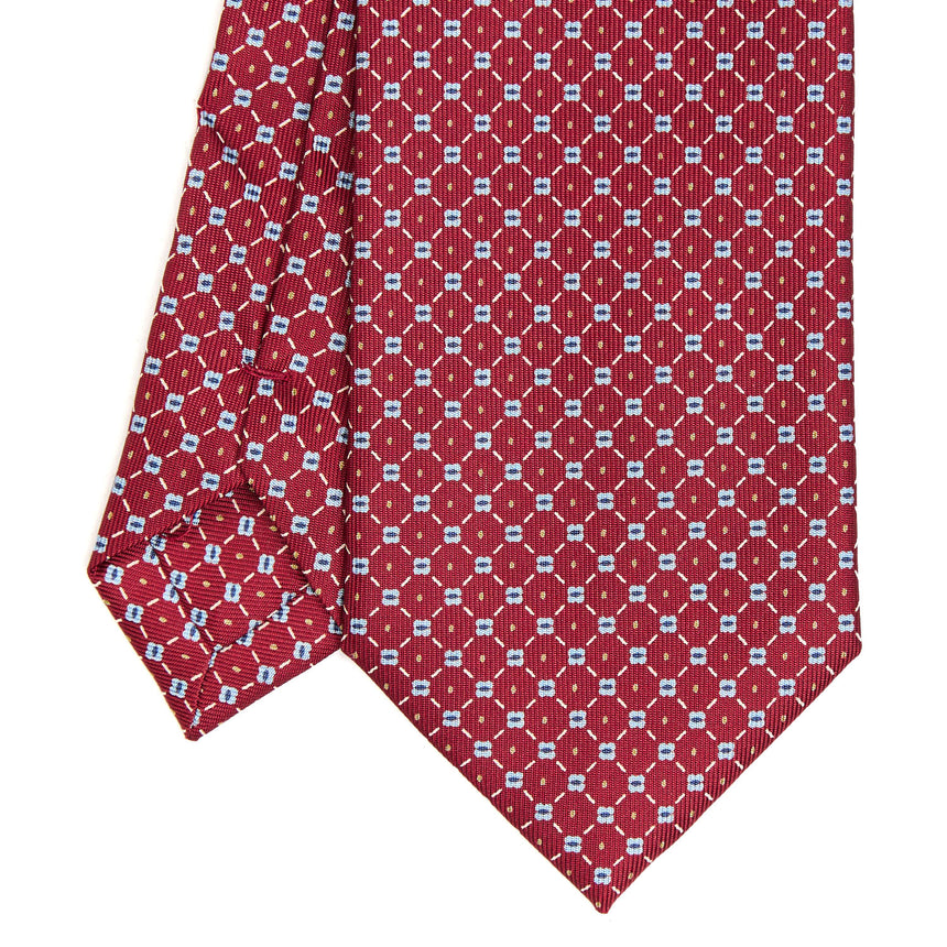 BURGUNDY EXTRA LONG SARTORIAL SILK TIE