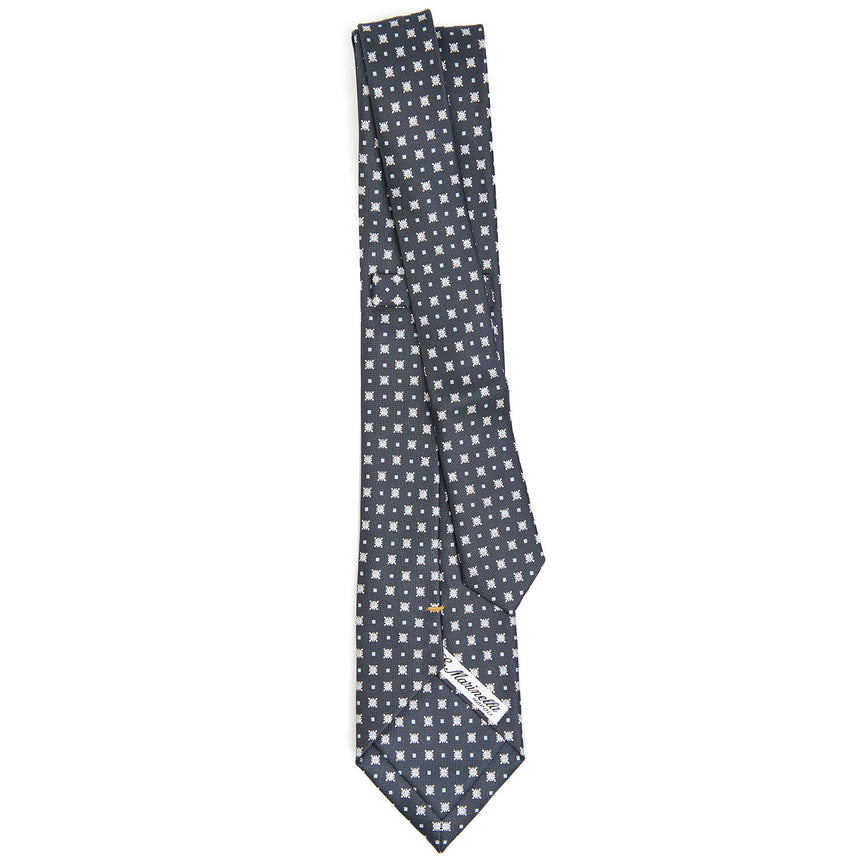 DARK GREY EXTRA LONG SARTORIAL SILK TIE
