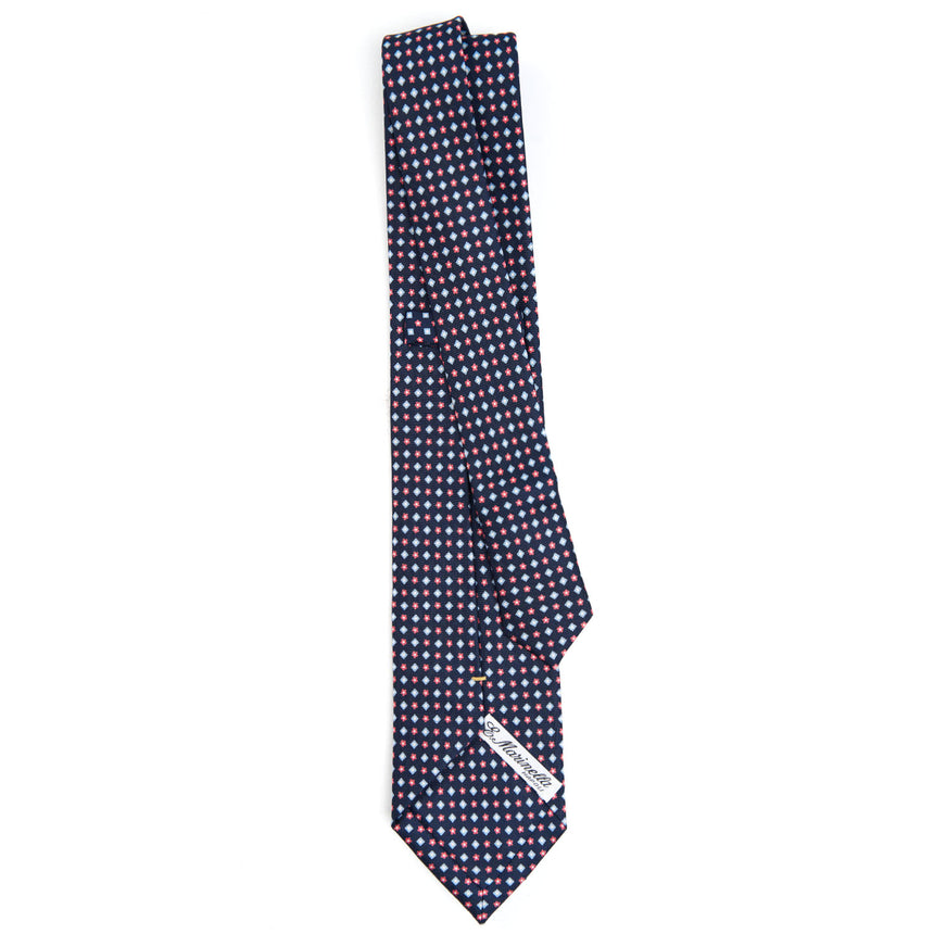 DARK BLUE EXTRA LONG SARTORIAL SILK TIE
