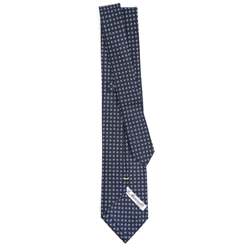 DARK BLUE EXTRA LONG SARTORIAL SILK TIE