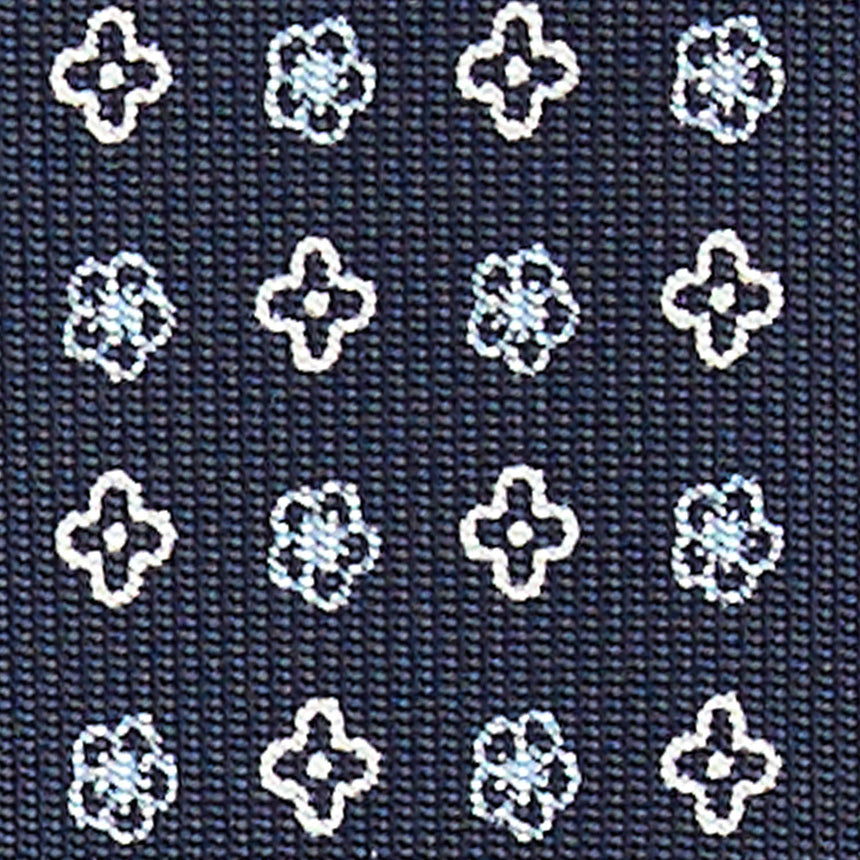 DARK BLUE EXTRA LONG SARTORIAL SILK TIE