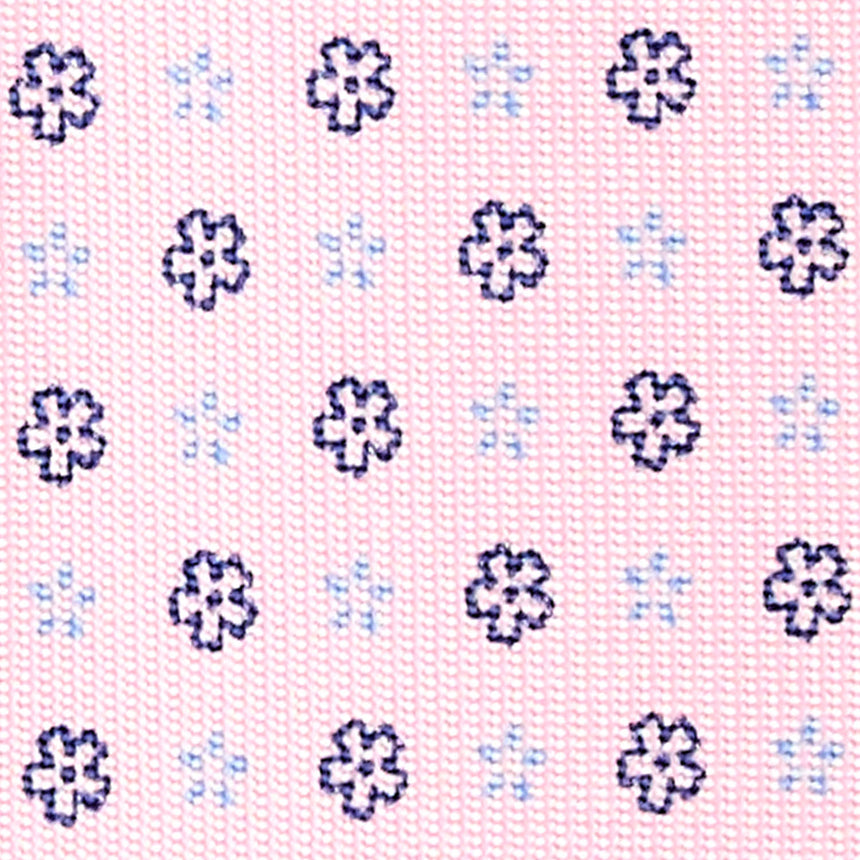 CRAVATTA SARTORIALE EXTRA LONG IN SETA ROSA