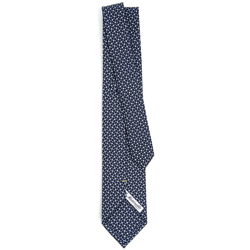 DARK BLUE EXTRA LONG SARTORIAL SILK TIE