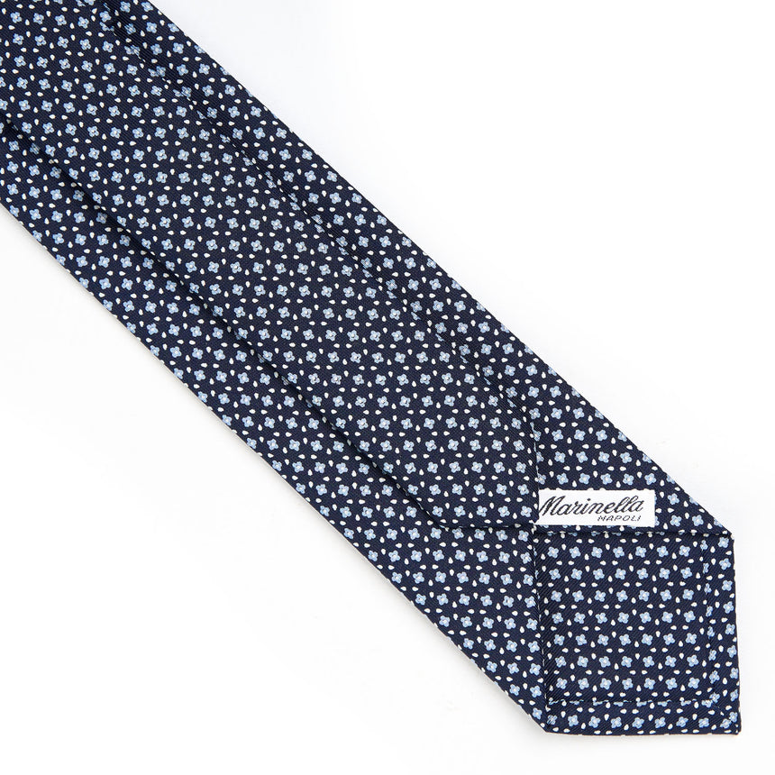 DARK BLUE EXTRA LONG SARTORIAL SILK TIE