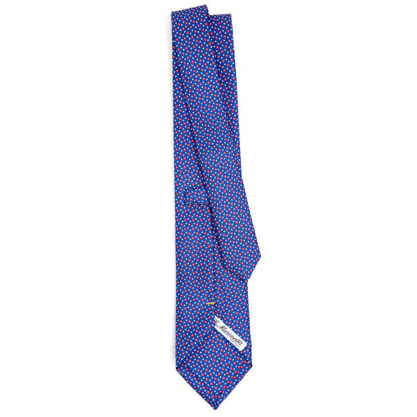 CRAVATTA SARTORIALE EXTRA LONG IN SETA BLUETTE