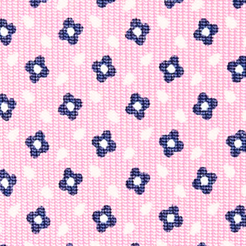 CRAVATTA SARTORIALE EXTRA LONG IN SETA ROSA