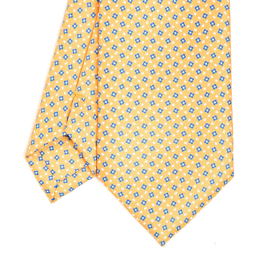 YELLOW EXTRA LONG SARTORIAL SILK TIE