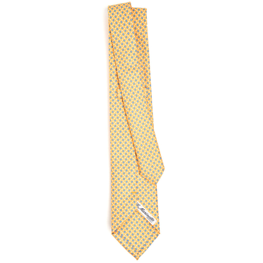 YELLOW EXTRA LONG SARTORIAL SILK TIE