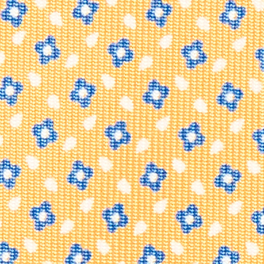 YELLOW EXTRA LONG SARTORIAL SILK TIE