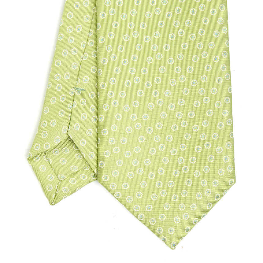 LIGHT GREEN EXTRA LONG SARTORIAL SILK TIE