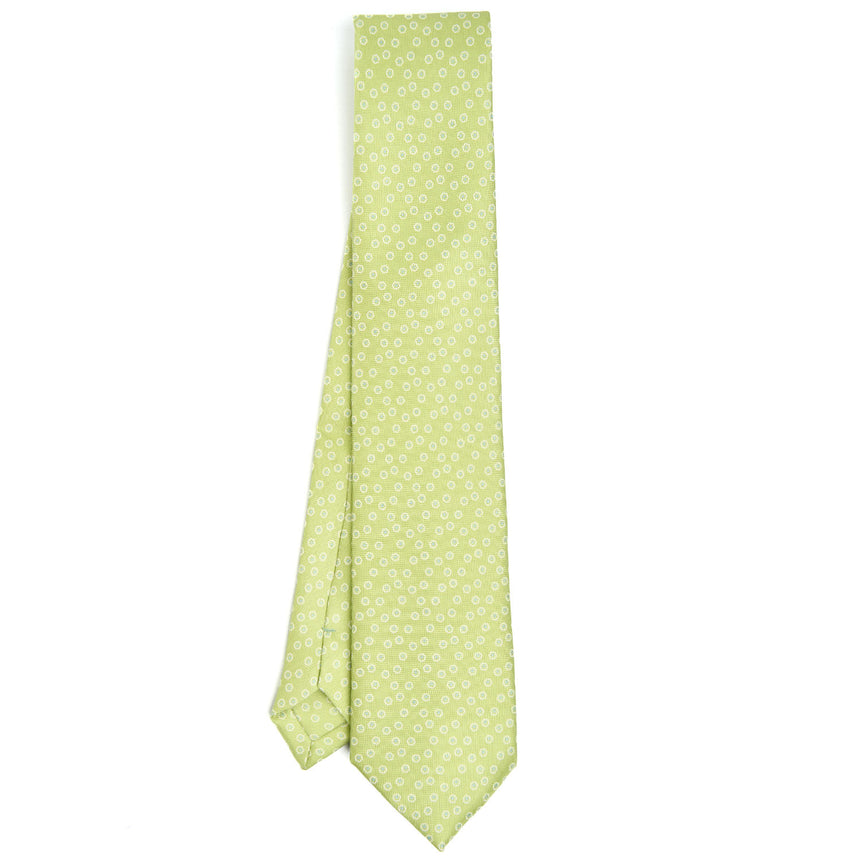 LIGHT GREEN EXTRA LONG SARTORIAL SILK TIE