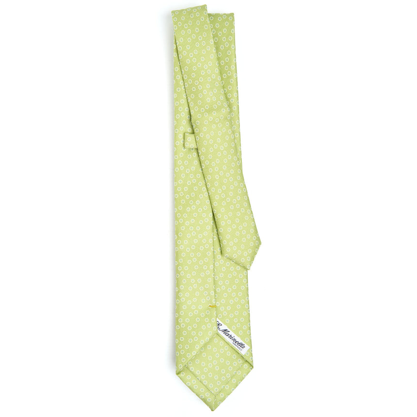 LIGHT GREEN EXTRA LONG SARTORIAL SILK TIE