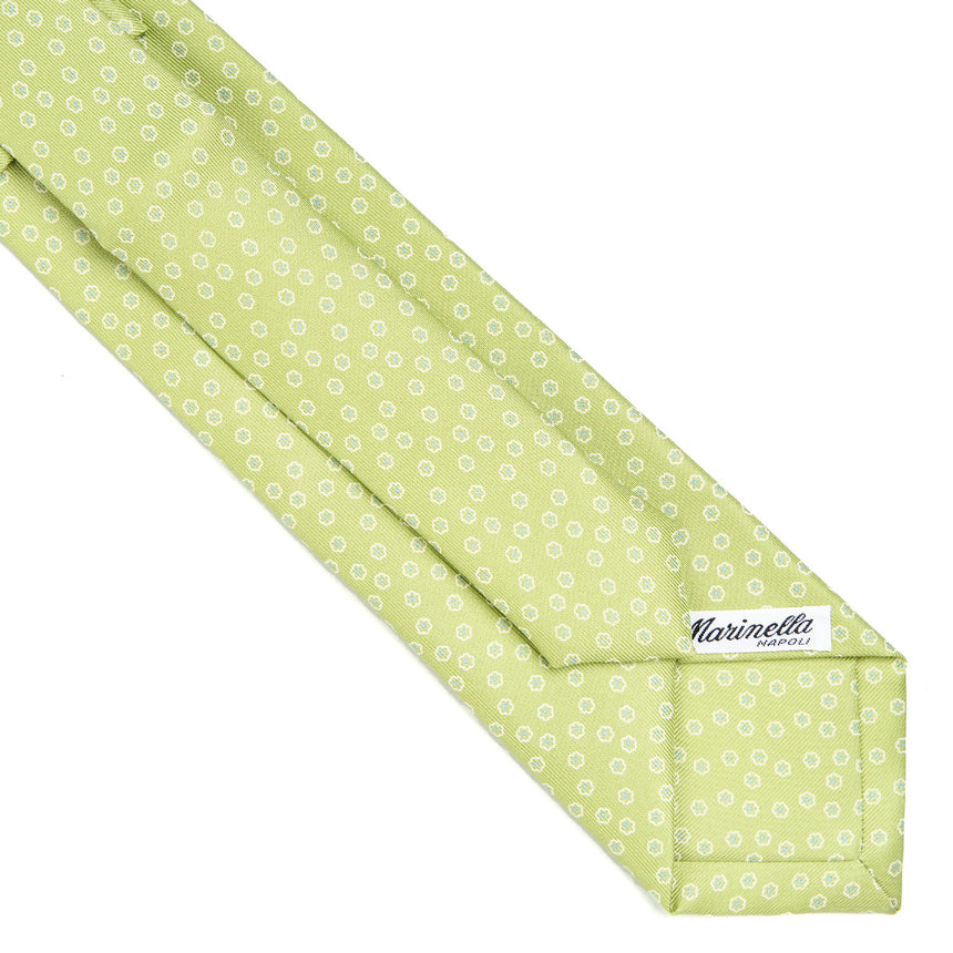 LIGHT GREEN EXTRA LONG SARTORIAL SILK TIE
