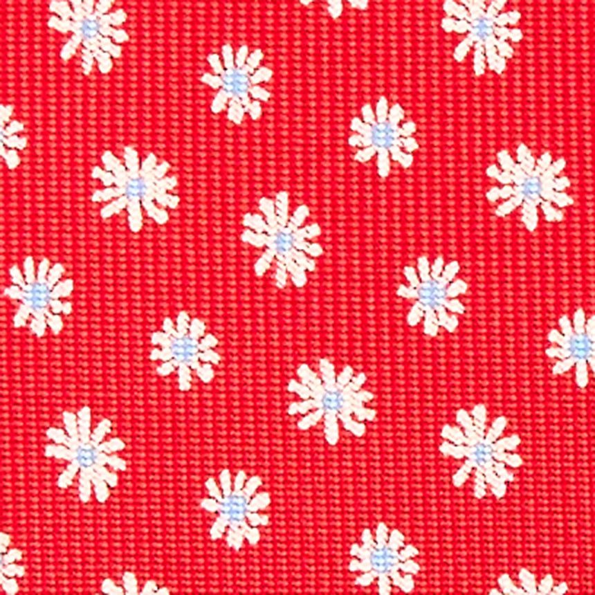 RED EXTRA LONG SARTORIAL SILK TIE