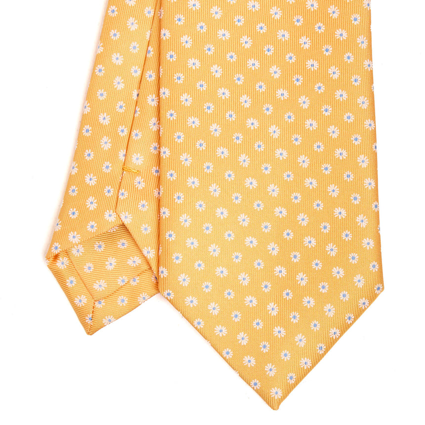 YELLOW EXTRA LONG SARTORIAL SILK TIE
