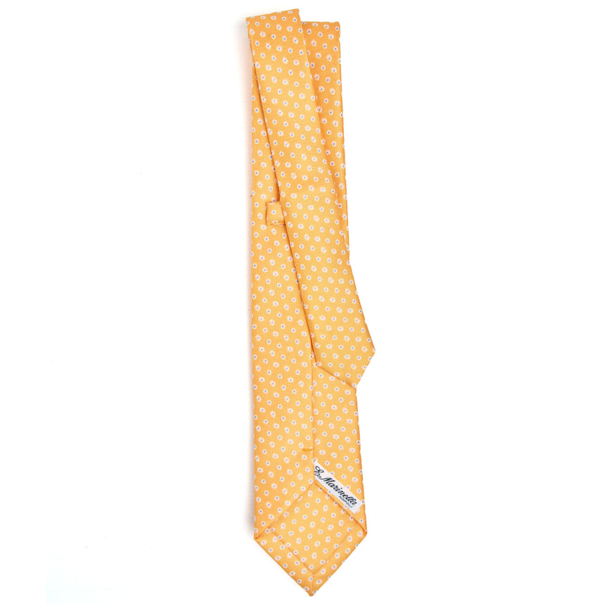 YELLOW EXTRA LONG SARTORIAL SILK TIE