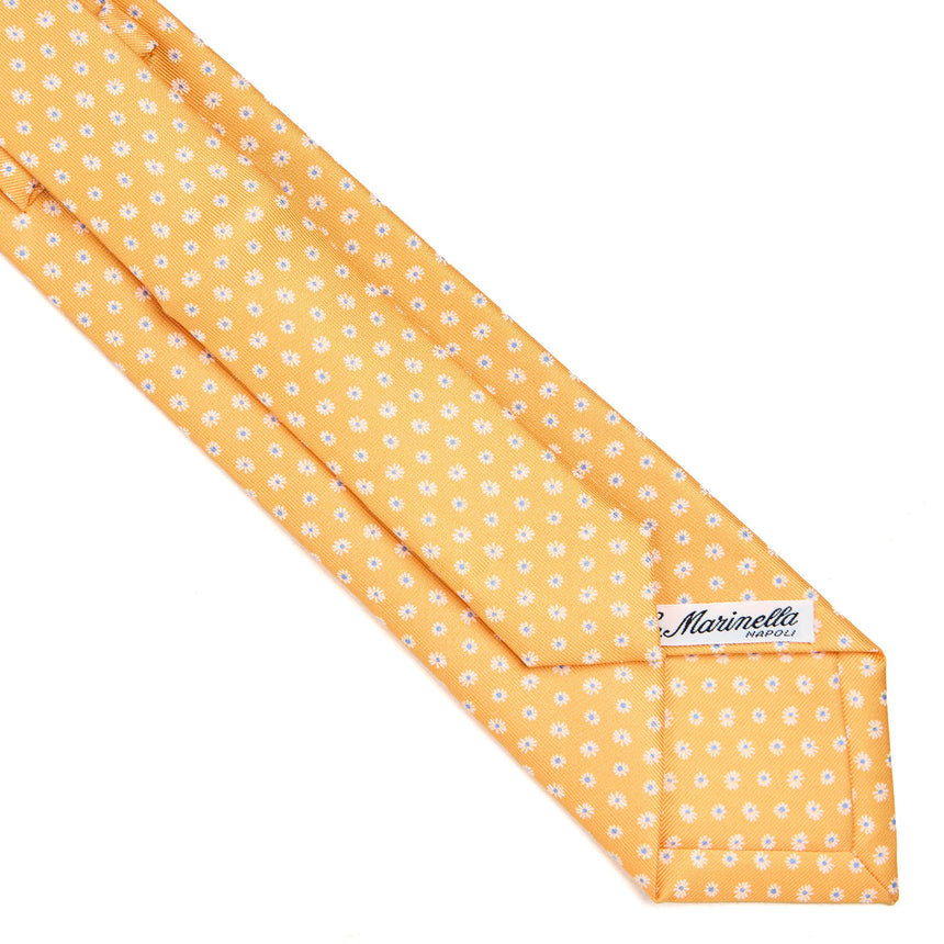 YELLOW EXTRA LONG SARTORIAL SILK TIE