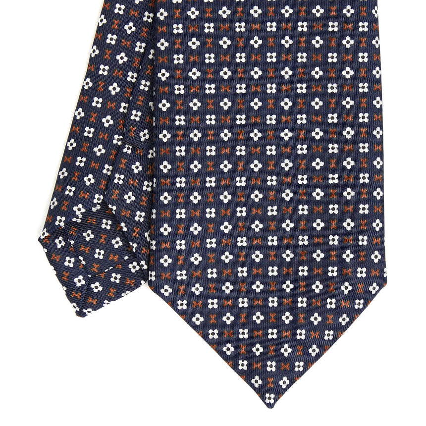 DARK BLUE EXTRA LONG SARTORIAL SILK TIE