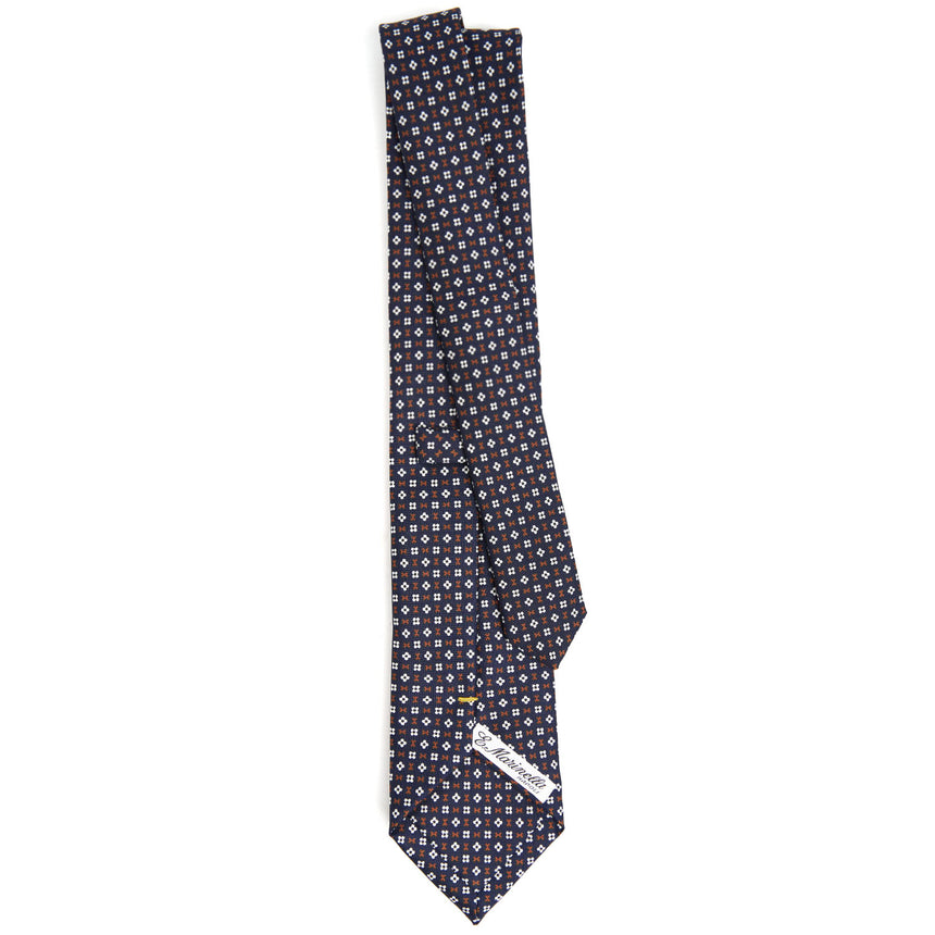 DARK BLUE EXTRA LONG SARTORIAL SILK TIE