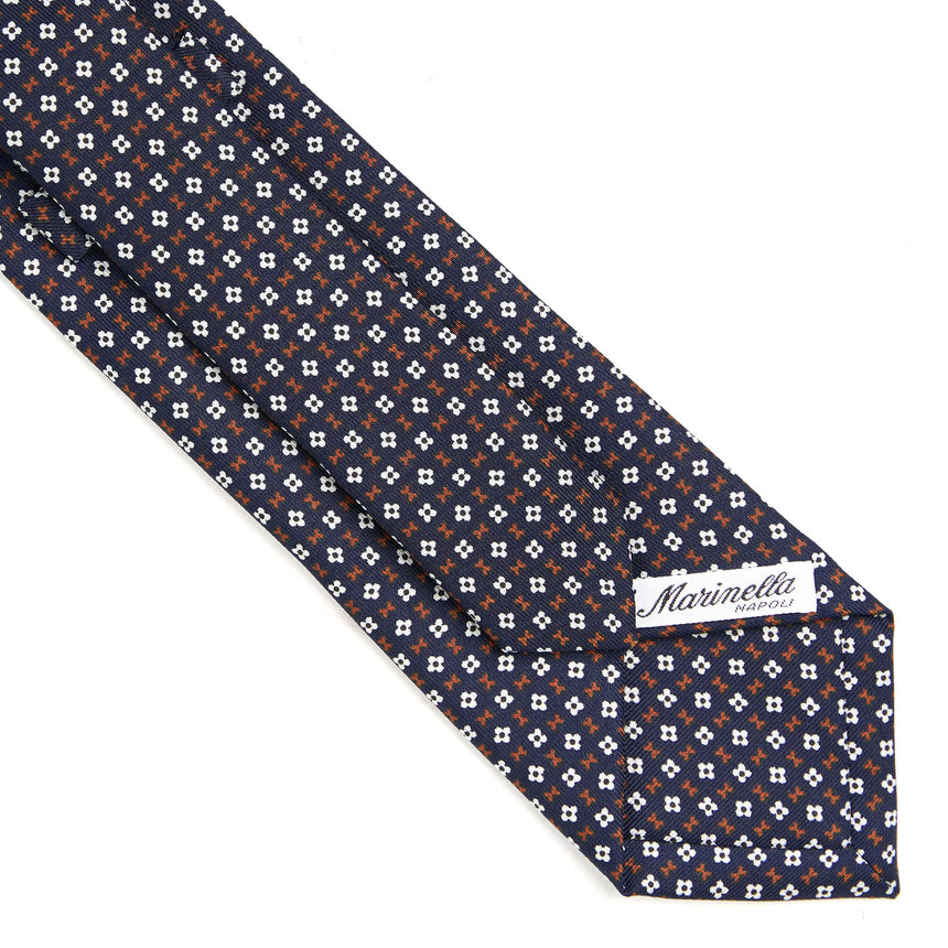 DARK BLUE EXTRA LONG SARTORIAL SILK TIE