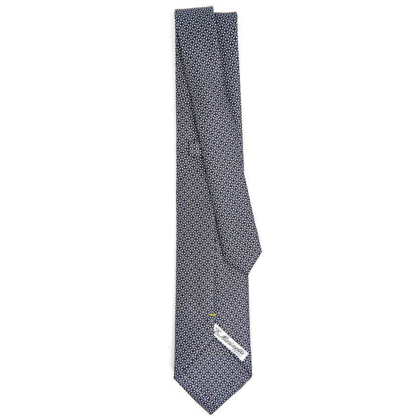 DARK BLUE EXTRA LONG SARTORIAL SILK TIE