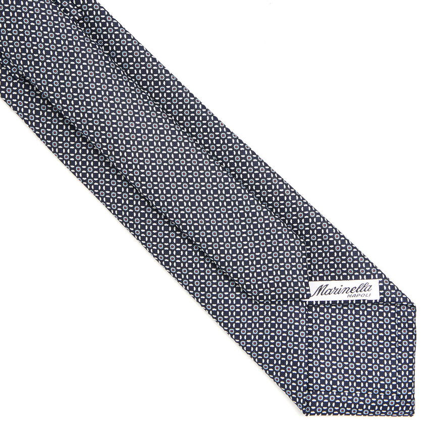 DARK BLUE EXTRA LONG SARTORIAL SILK TIE