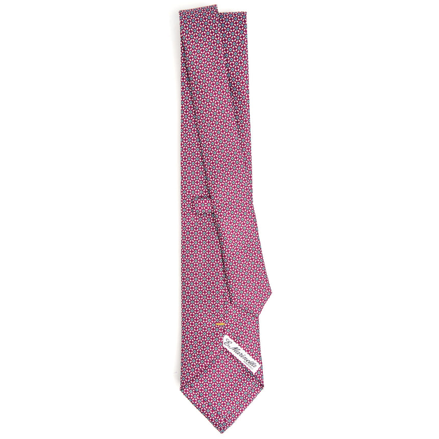 BURGUNDY EXTRA LONG SARTORIAL SILK TIE
