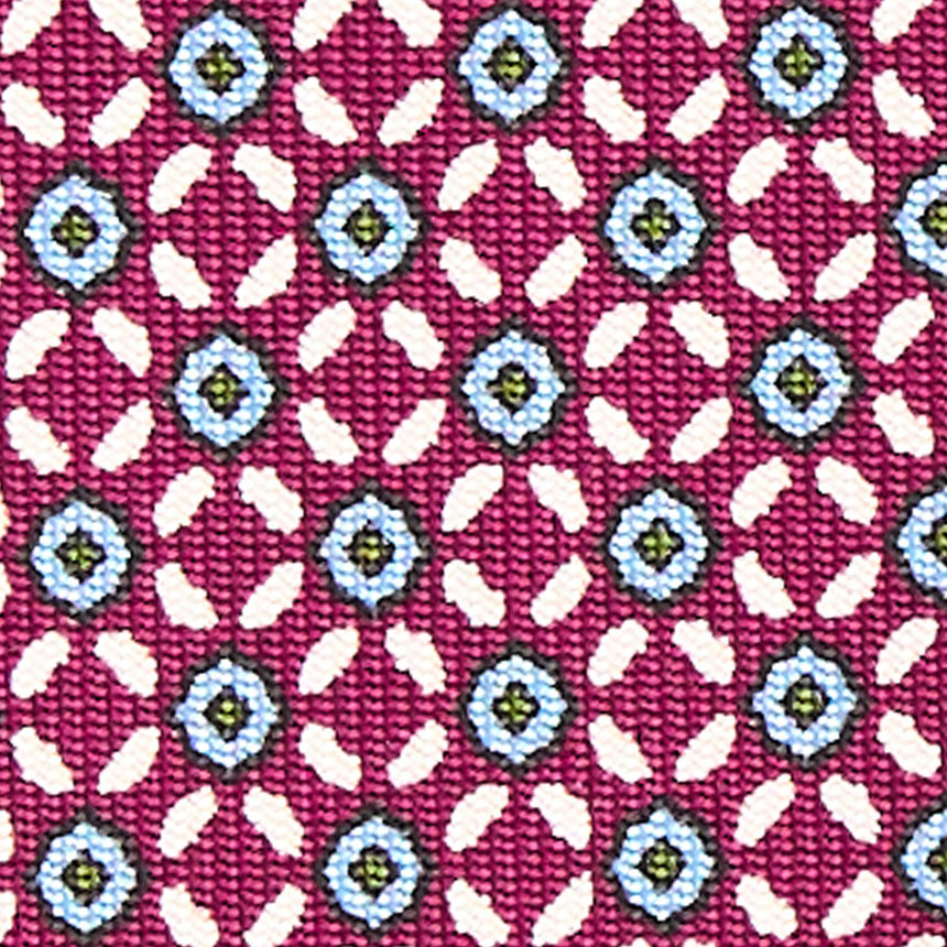 BURGUNDY EXTRA LONG SARTORIAL SILK TIE