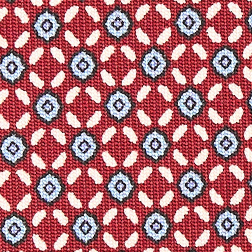 BURGUNDY EXTRA LONG SARTORIAL SILK TIE