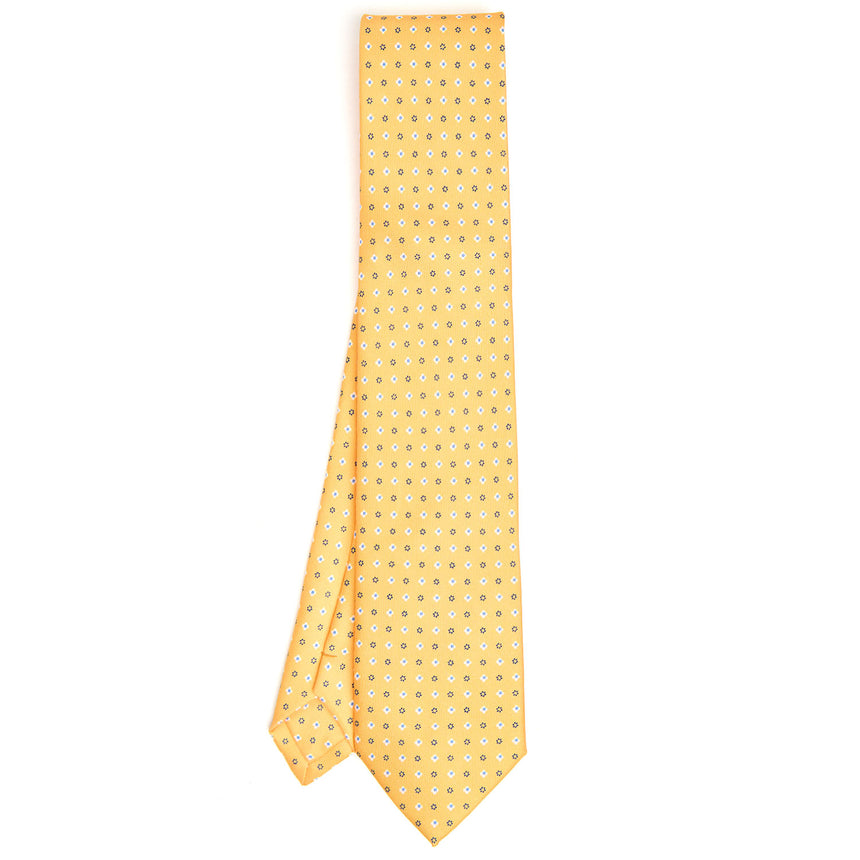 YELLOW EXTRA LONG SARTORIAL SILK TIE