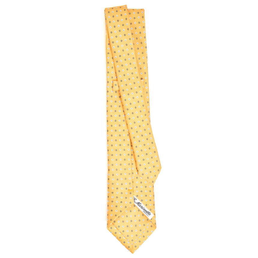 YELLOW EXTRA LONG SARTORIAL SILK TIE