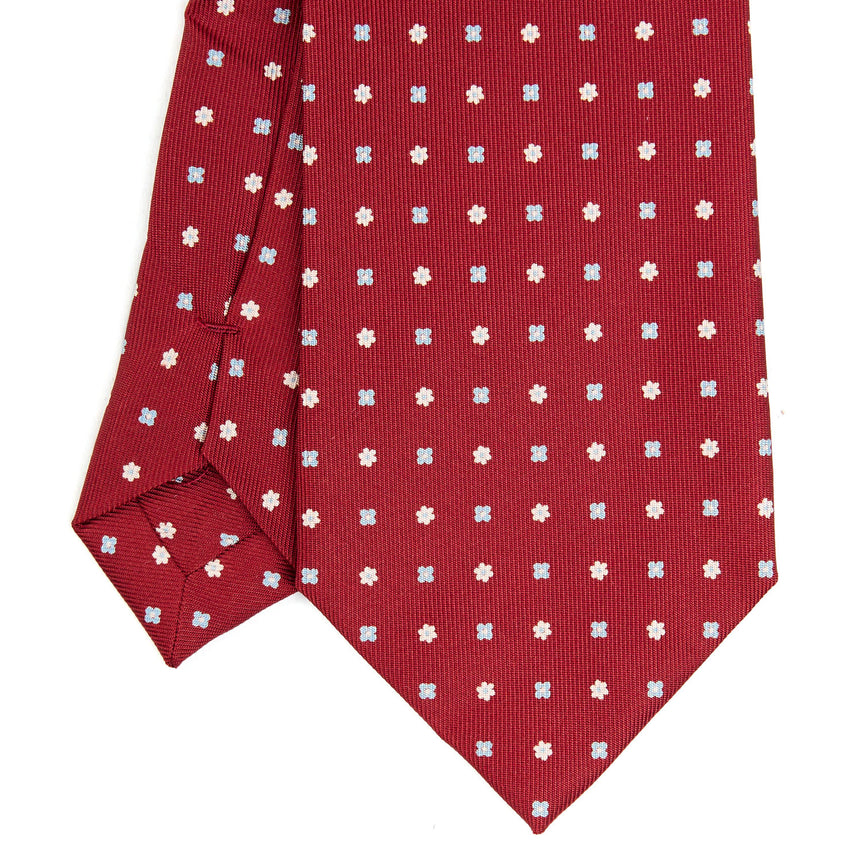 BURGUNDY EXTRA LONG SARTORIAL SILK TIE