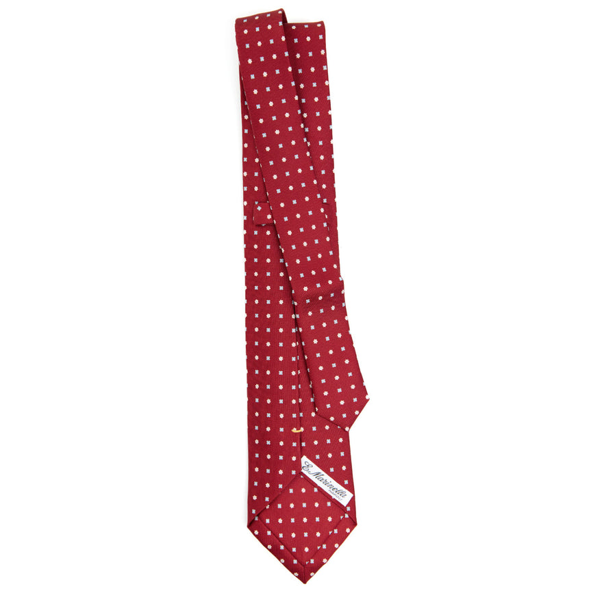 BURGUNDY EXTRA LONG SARTORIAL SILK TIE